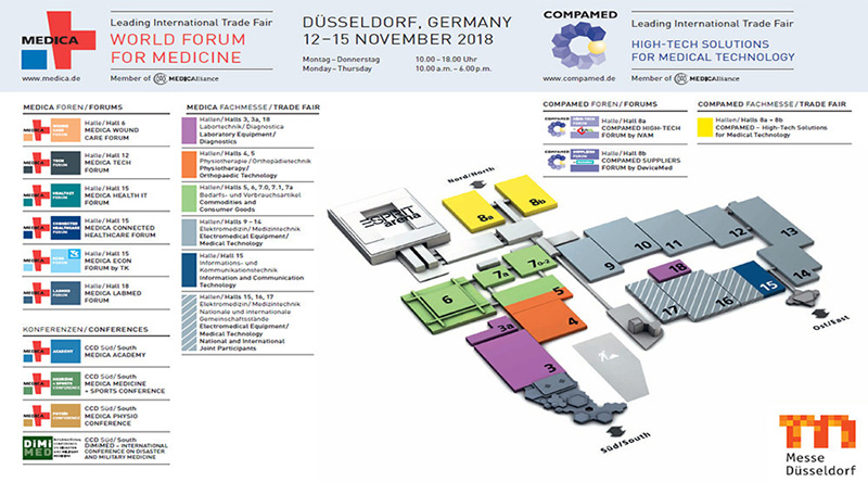 國際醫療展會平面圖
